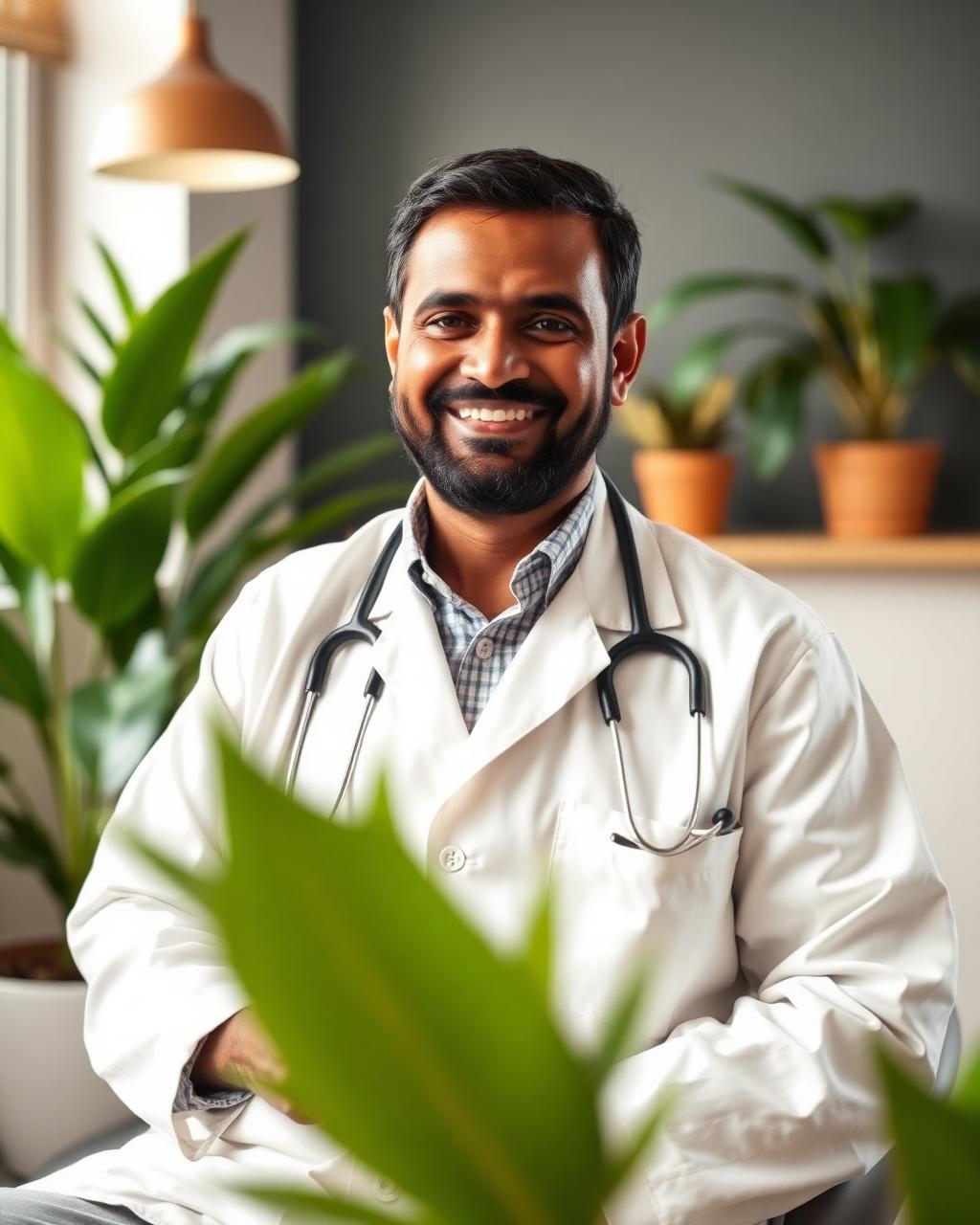 Ayurvedic doctor at Ayurvishwa
